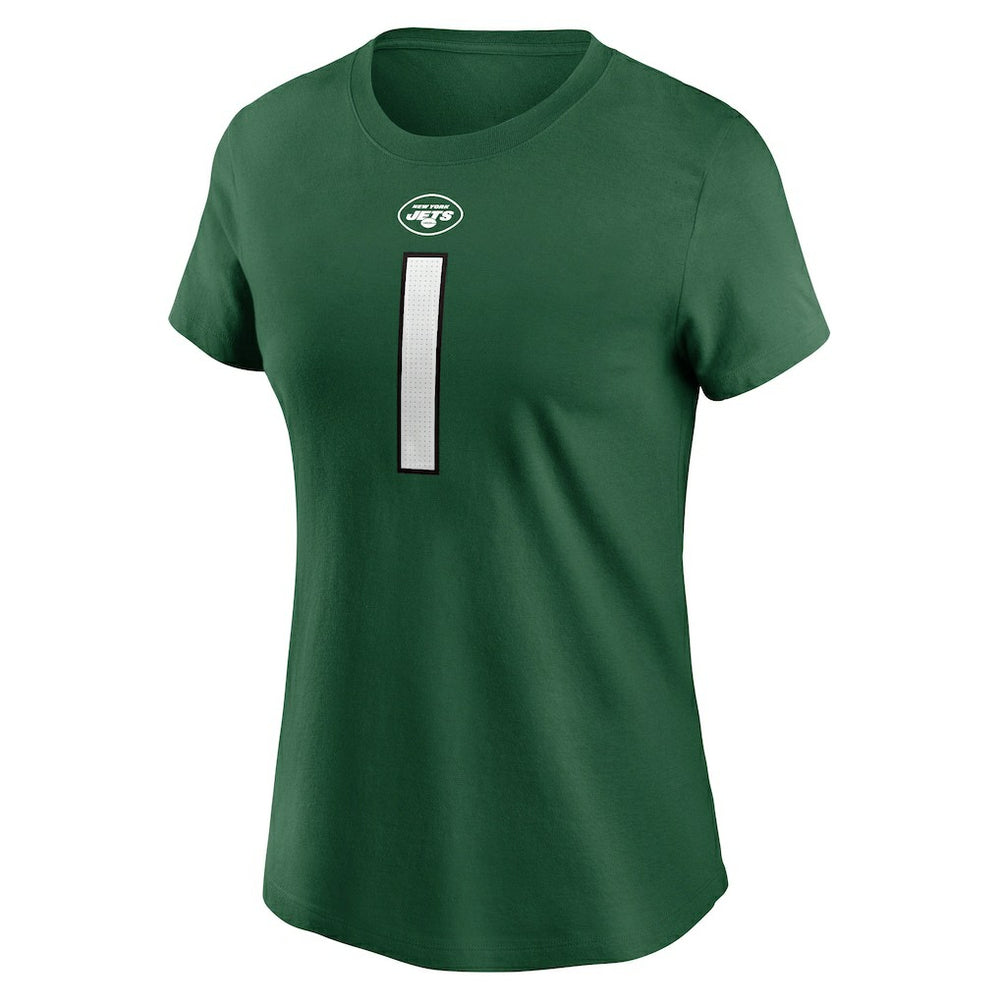 New York Jets Nike Sauce Gardner  Women's Player Name & Number T-Shirt