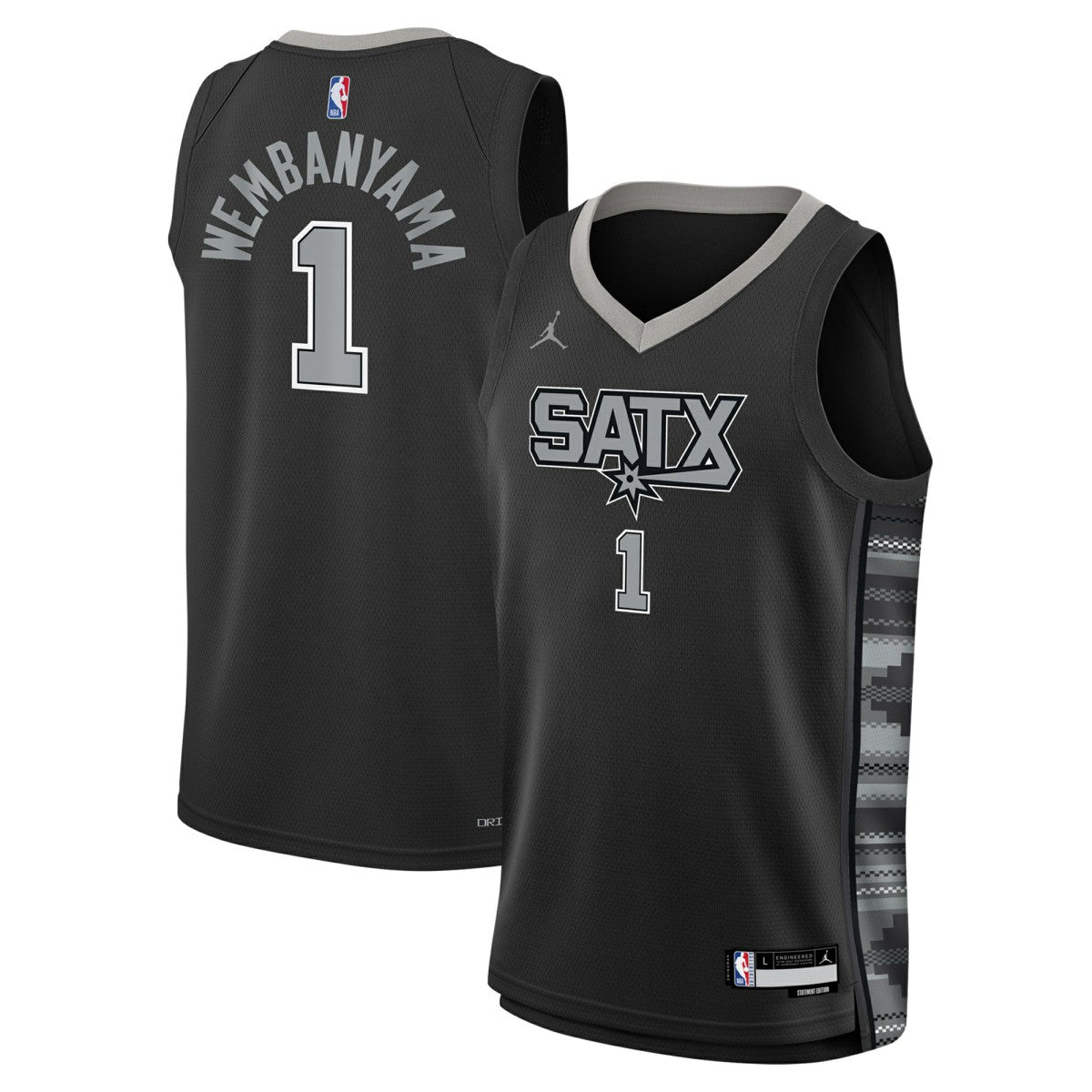 Victor Wembanyama San Antonio Spurs Jordan Brand Youth Swingman Jersey On Sale