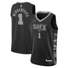 Victor Wembanyama San Antonio Spurs Jordan Brand Youth Swingman Jersey On Sale