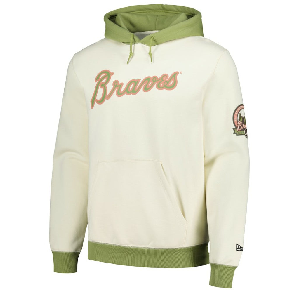 Atlanta Braves New Era Color Pop Pullover Hoodie | MLB Outlet