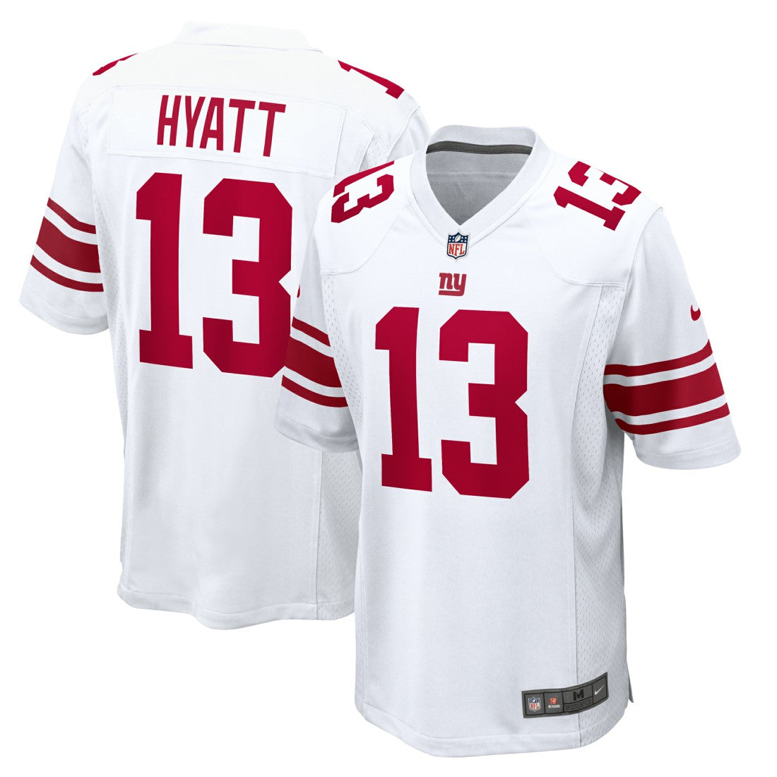 New York Giants Nike Jalin Hyatt  Game Jersey