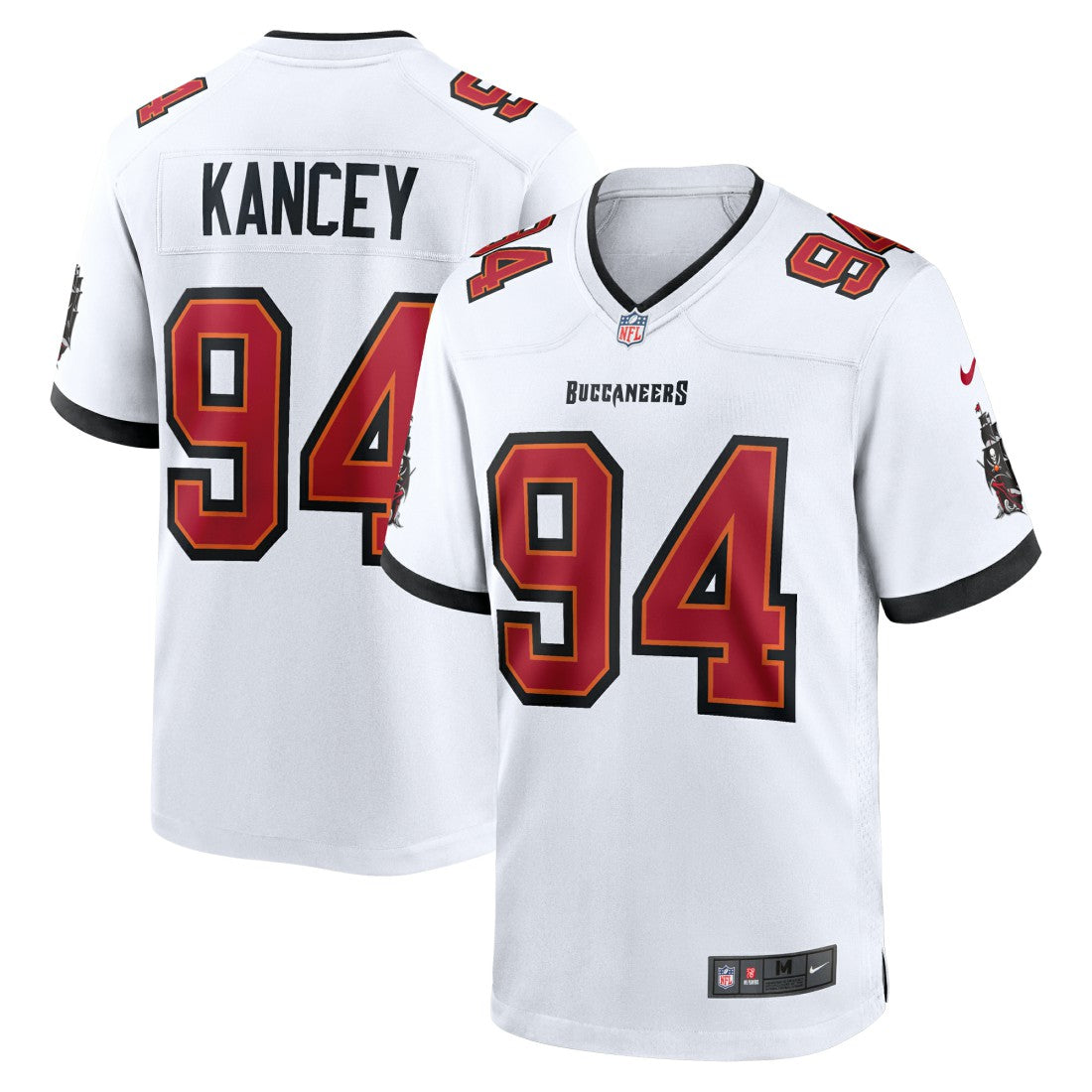 Tampa Bay Buccaneers Nike Calijah Kancey  Game Jersey