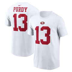 San Francisco 49ers Nike Brock Purdy  Player Name & Number T-Shirt