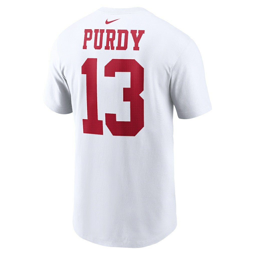 San Francisco 49ers Nike Brock Purdy  Player Name & Number T-Shirt