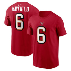 Tampa Bay Buccaneers Nike Baker Mayfield  Player Name & Number T-Shirt