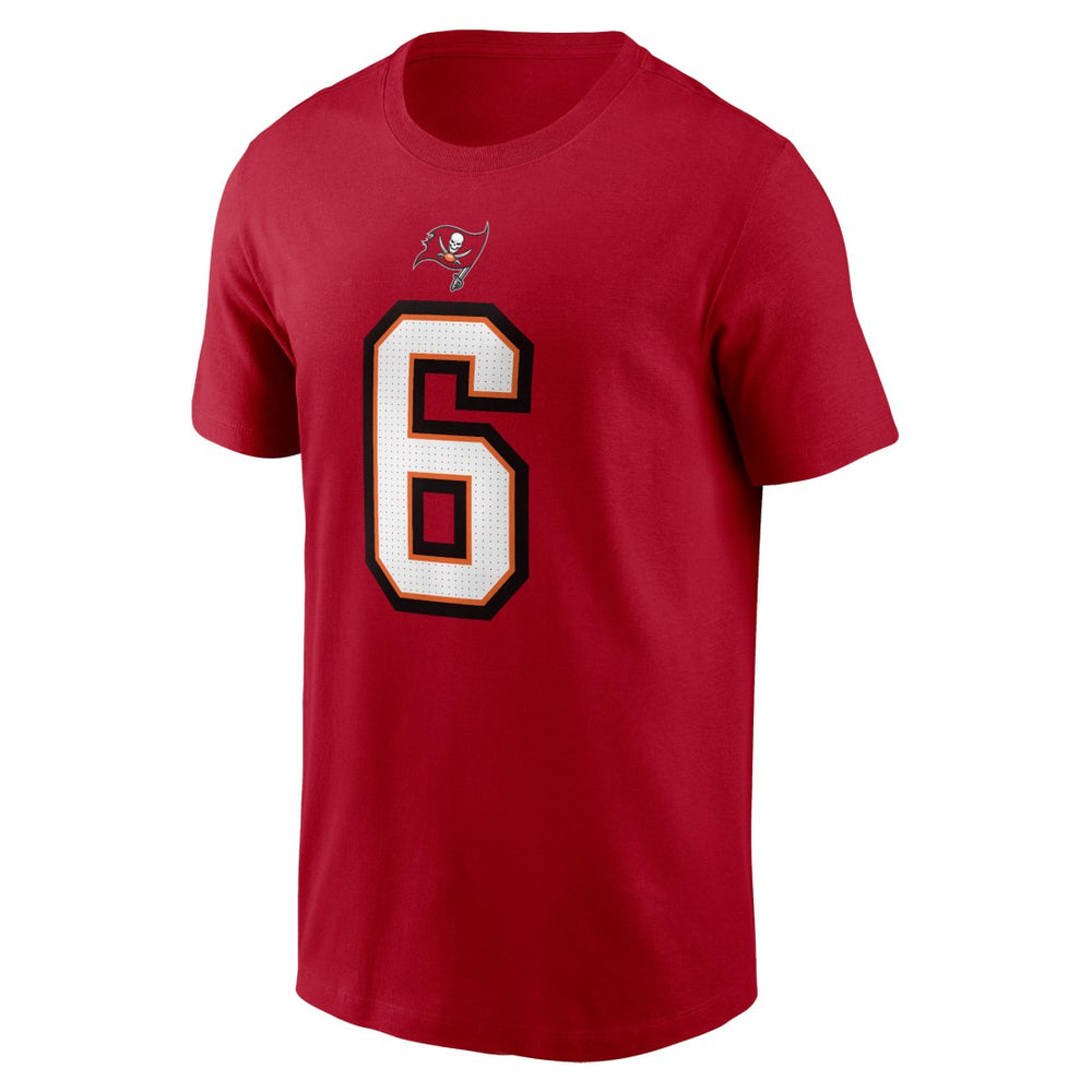 Tampa Bay Buccaneers Nike Baker Mayfield  Player Name & Number T-Shirt
