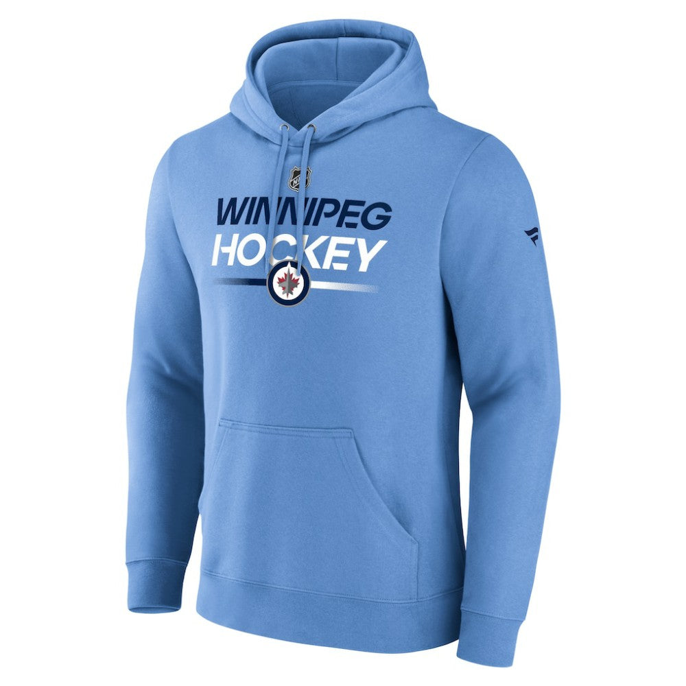 Winnipeg Jets Fanatics Alternate Wordmark Fleece Pullover Hoodie Online