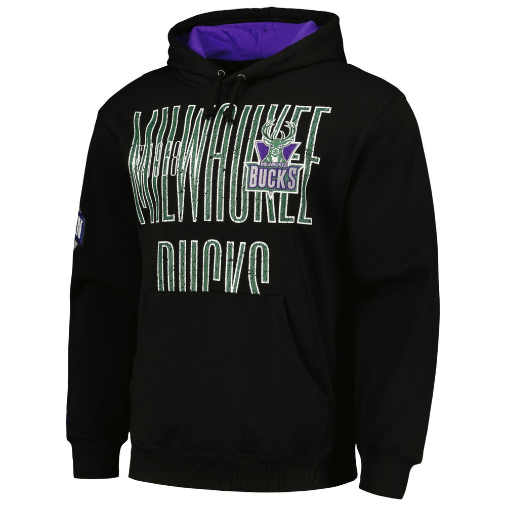 Milwaukee Bucks Hardwood Classics OG 2.0 Pullover Hoodie New
