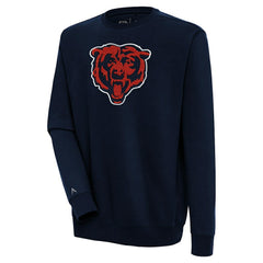 Chicago Bears  Antigua Victory Crewneck Pullover Sweatshirt