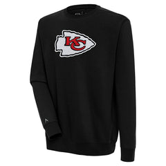 Kansas City Chiefs  Antigua Victory Crewneck Pullover Sweatshirt