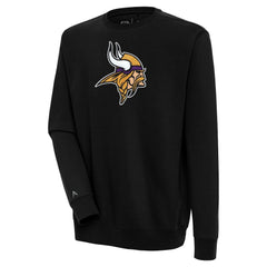Minnesota Vikings  Antigua Victory Crewneck Pullover Sweatshirt