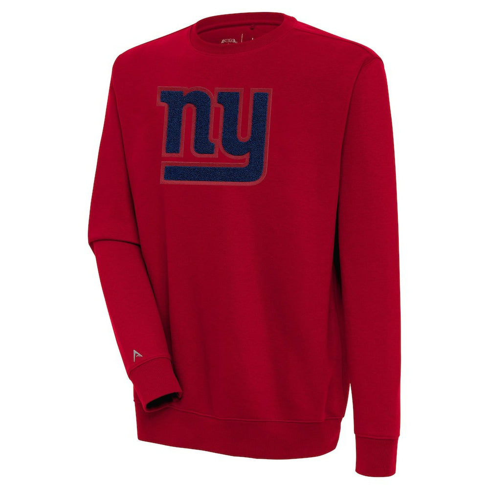 New York Giants  Antigua Victory Crewneck Pullover Sweatshirt