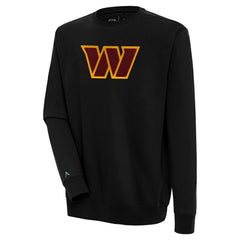 Washington Commanders  Antigua Victory Crewneck Pullover Sweatshirt