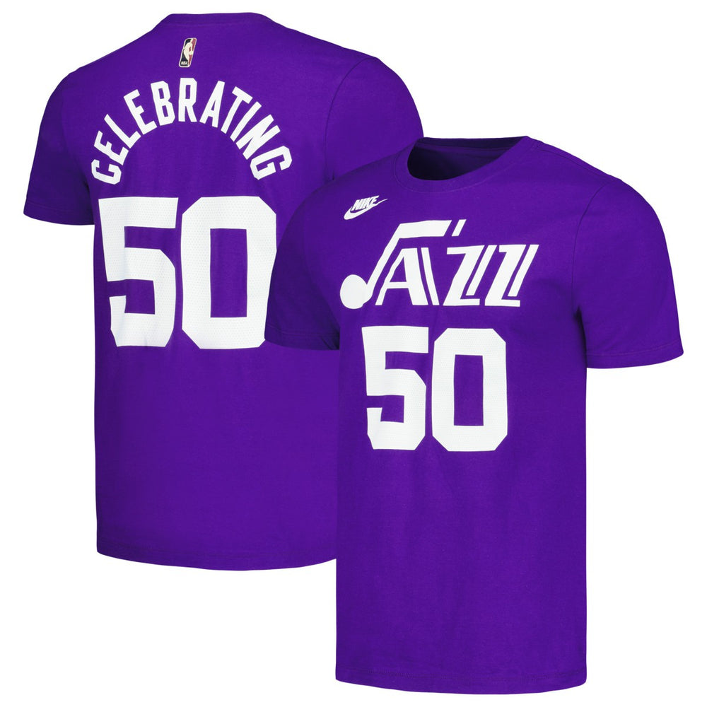 Utah Jazz Unisex 50th Anniversary T-Shirt Discount