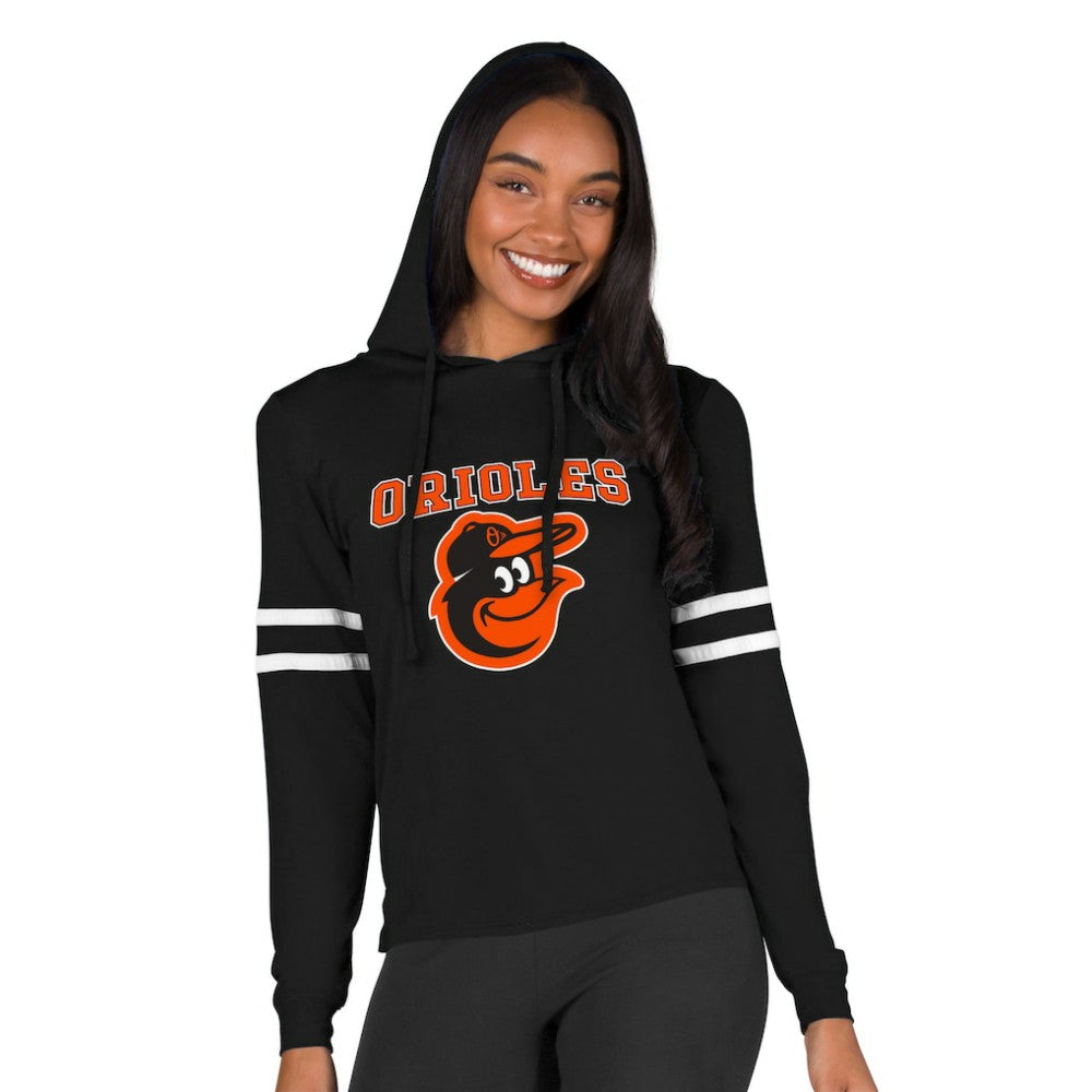 Baltimore Orioles Concepts Sport Women's Marathon Lightweight Lounge Pullover Hoodie | MLB Shop