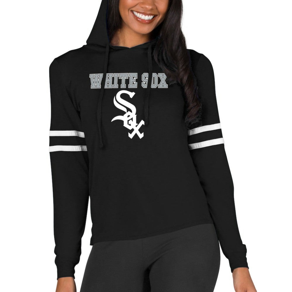 Chicago White Sox Concepts Sport Women's Marathon Lightweight Lounge Pullover Hoodie | MLB New