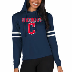 Cleveland Guardians Concepts Sport Women's Marathon Lightweight Lounge Pullover Hoodie | MLB Discount
