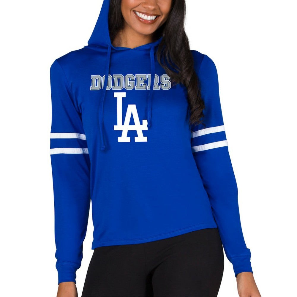 Los Angeles Dodgers Concepts Sport Women's Marathon Lightweight Lounge Pullover Hoodie | MLB For sale