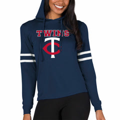 Minnesota Twins Concepts Sport Women's Marathon Lightweight Lounge Pullover Hoodie | MLB Outlet