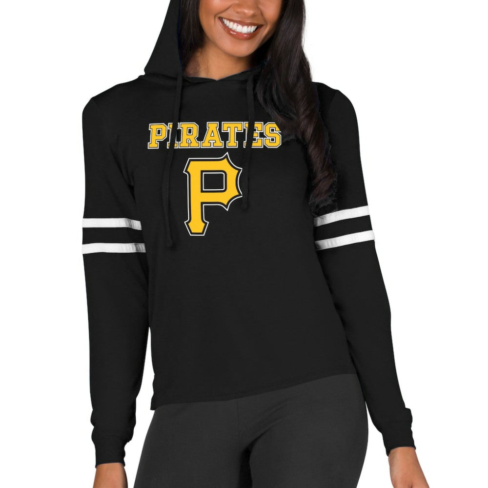Pittsburgh Pirates Concepts Sport Women's Marathon Lightweight Lounge Pullover Hoodie | MLB Outlet