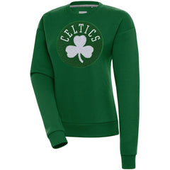 Boston Celtics Antigua Women's Victory Crewneck Pullover Sweatshirt On Sale