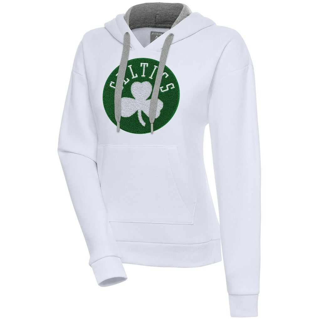 Boston Celtics Antigua Women's Victory Pullover Hoodie On Sale