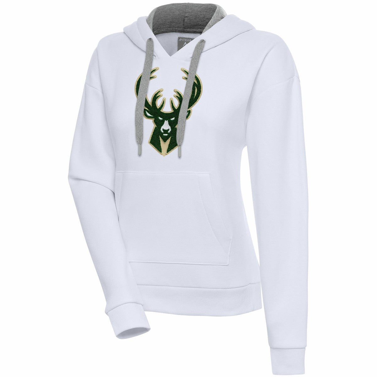 Milwaukee Bucks Antigua Women's Victory Pullover Hoodie Online