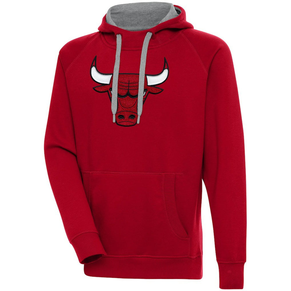Chicago Bulls Antigua Victory Pullover Hoodie sale New