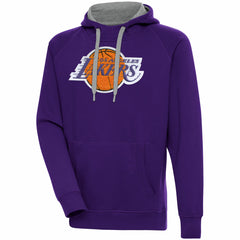 Los Angeles Lakers Antigua Victory Pullover Hoodie Discount