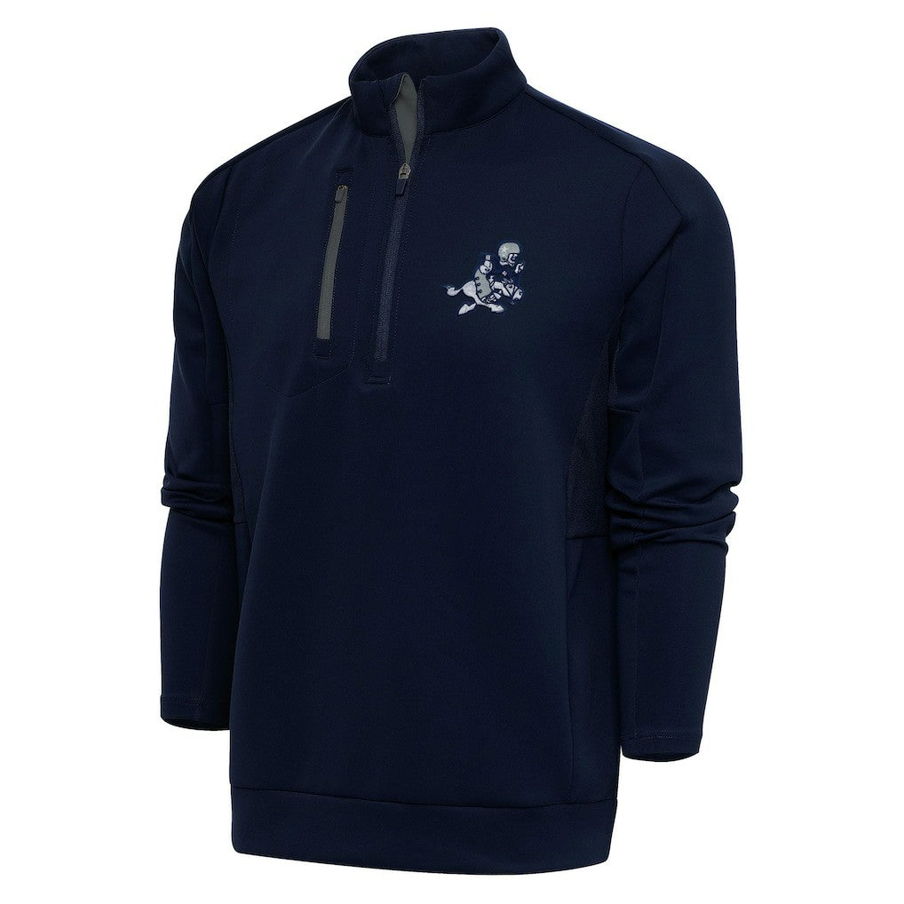 Dallas Cowboys  Adult Throwback Logo Generation Quarter-Zip Pullover Top