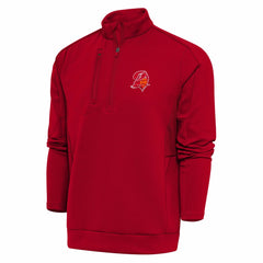 Tampa Bay Buccaneers  Adult Throwback Logo Generation Quarter-Zip Pullover Top