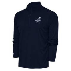 Dallas Cowboys  Adult Throwback Logo Tribute Quarter-Zip Pullover