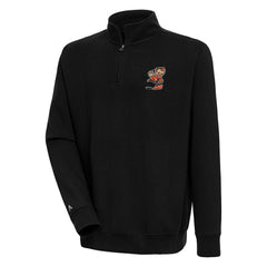 Cleveland Browns  Adult Throwback Logo Victory Quarter-Zip Pullover Top