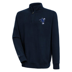 Indianapolis Colts  Adult Throwback Logo Victory Quarter-Zip Pullover Top