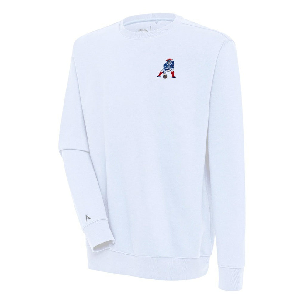 New England Patriots  Adult Throwback Logo Victory Pullover Sweatshirt