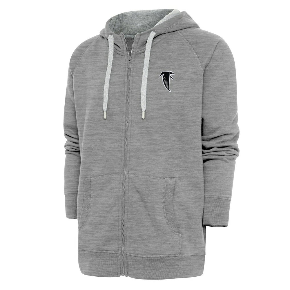 Atlanta Falcons  Adult Throwback Logo Victory Full-Zip Hoodie