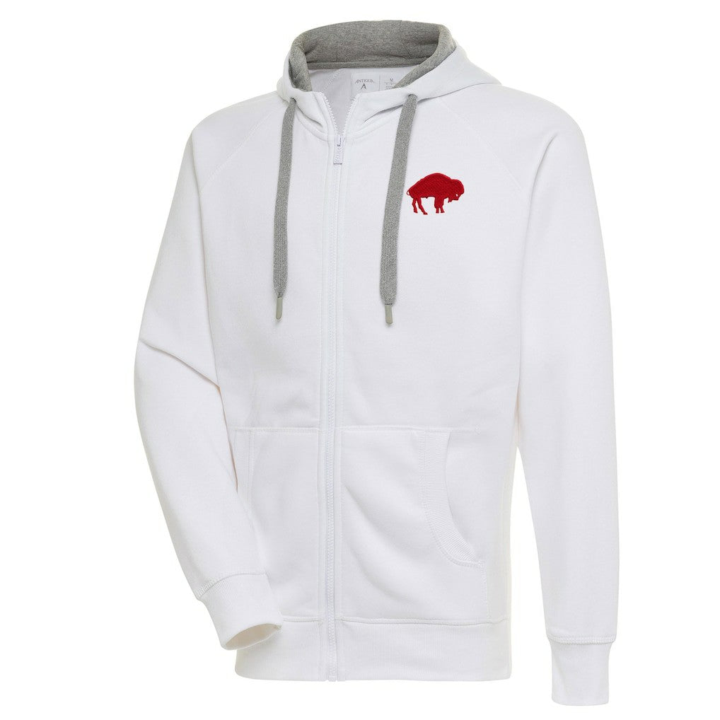 Buffalo Bills  Adult Throwback Logo Victory Full-Zip Hoodie