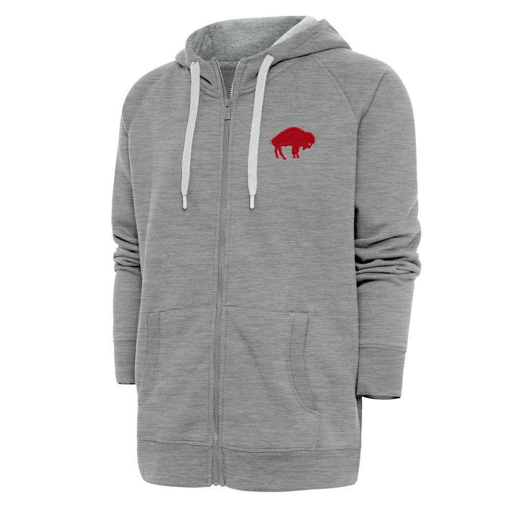 Buffalo Bills  Adult Throwback Logo Victory Full-Zip Hoodie