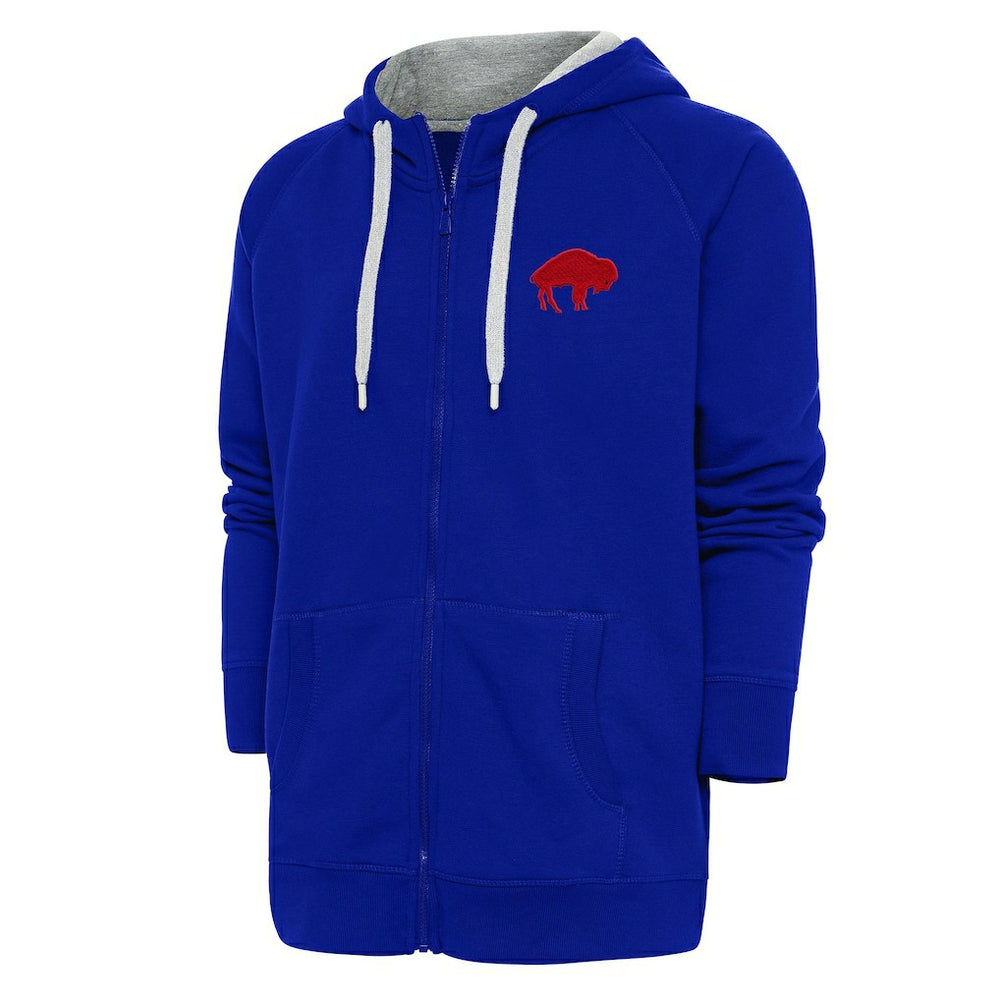 Buffalo Bills  Adult Throwback Logo Victory Full-Zip Hoodie