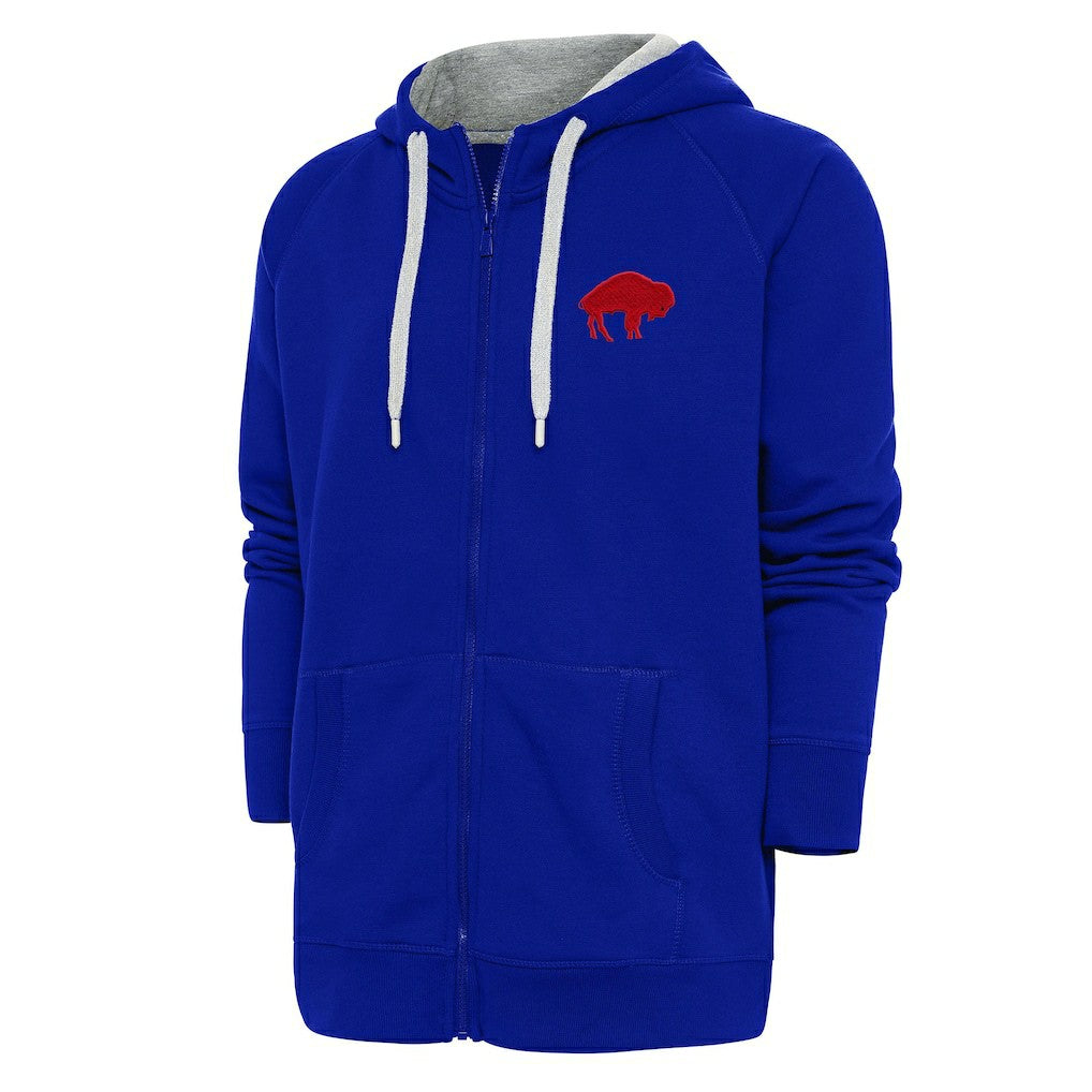 Buffalo Bills  Adult Throwback Logo Victory Full-Zip Hoodie