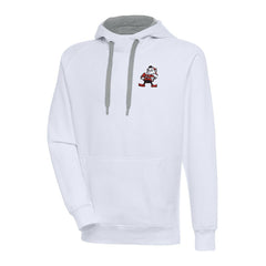 Cleveland Browns  Adult Throwback Logo Victory Pullover Hoodie