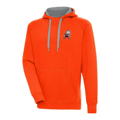Cleveland Browns  Adult Throwback Logo Victory Pullover Hoodie