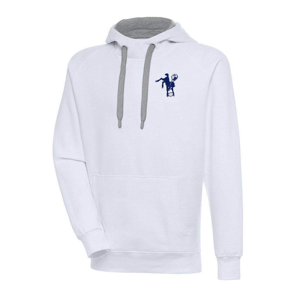 Indianapolis Colts  Adult Throwback Logo Victory Pullover Hoodie