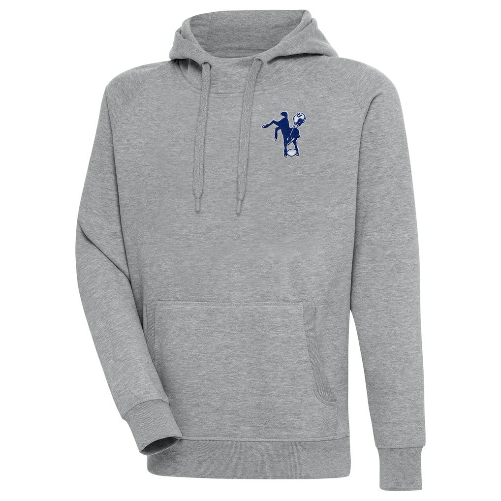Indianapolis Colts  Adult Throwback Logo Victory Pullover Hoodie