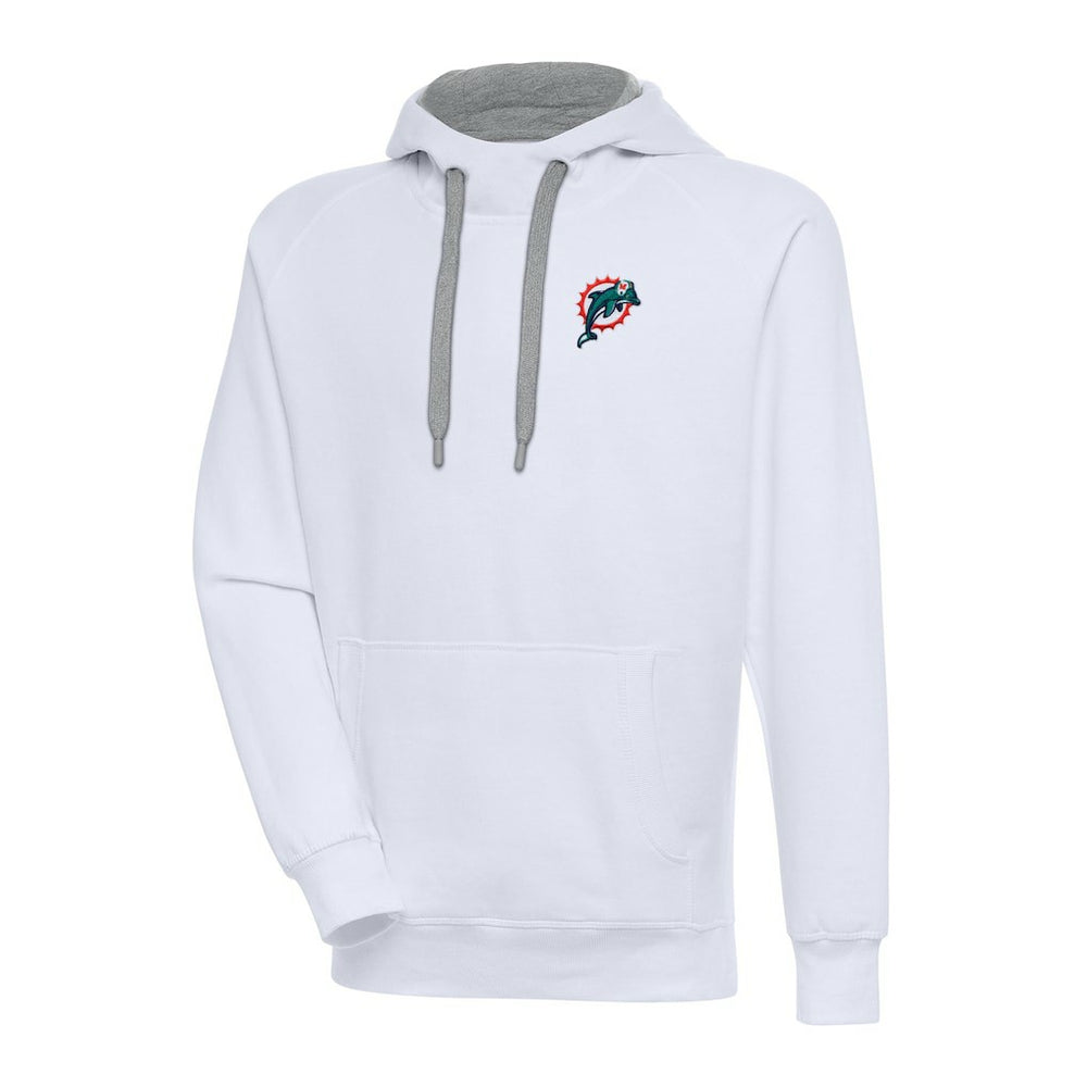 Miami Dolphins  Adult Throwback Logo Victory Pullover Hoodie