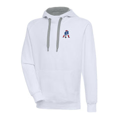 New England Patriots  Adult Throwback Logo Victory Pullover Hoodie