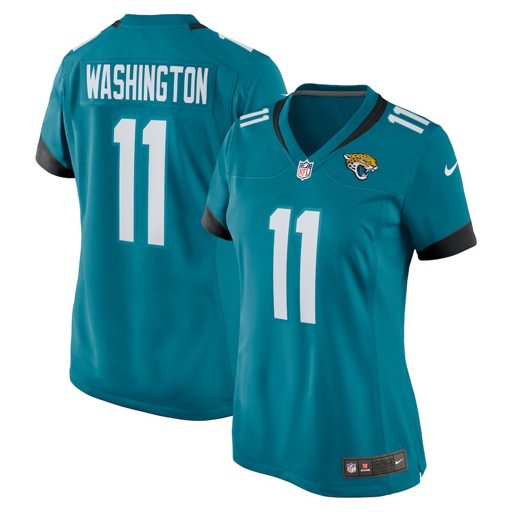Jacksonville Jaguars Nike Parker Washington  Women's Team Game Jersey