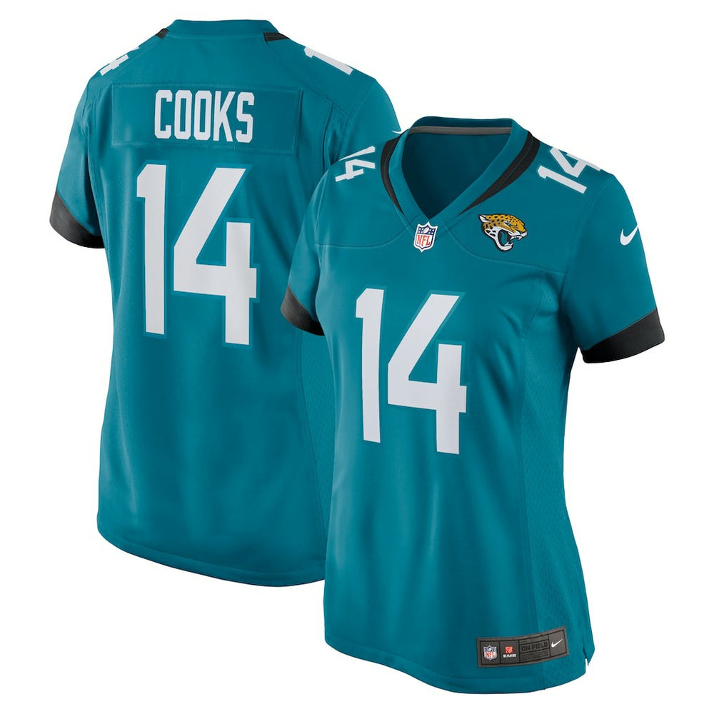 Jacksonville Jaguars Nike Elijah Cooks  Women's Team Game Jersey