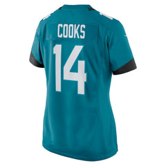 Jacksonville Jaguars Nike Elijah Cooks  Women's Team Game Jersey