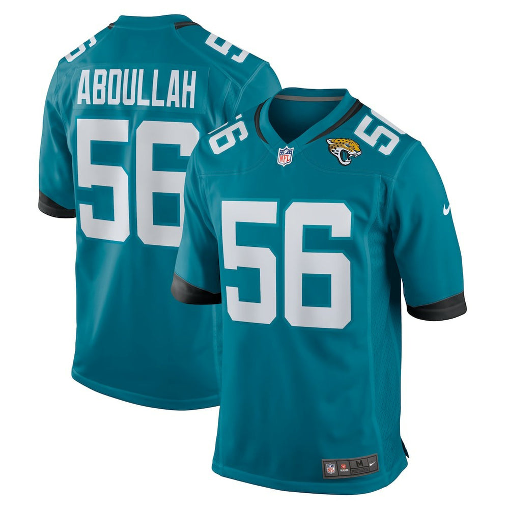Jacksonville Jaguars Nike Yasir Abdullah  Team Game Jersey